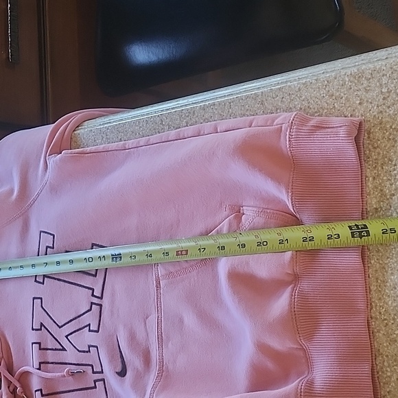Nike Peachy Pink Hoodie Pullover Size M - Picture 6 of 11